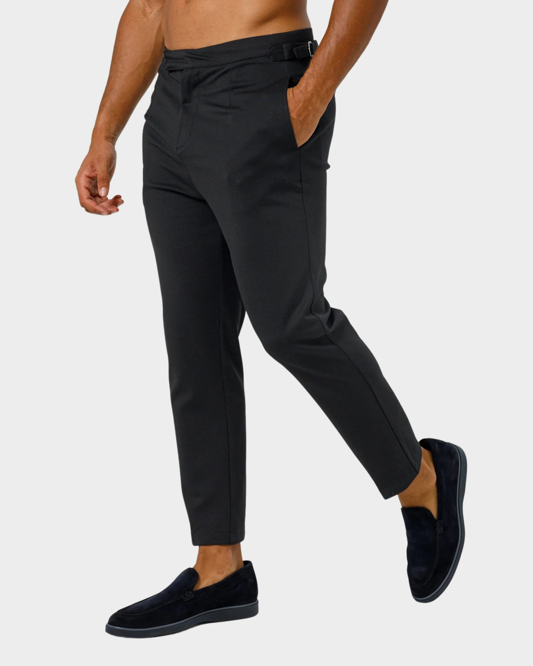 Calça Social Alfaiataria Ajuste Lateral Amalfi [Compre 1, Leve 2]