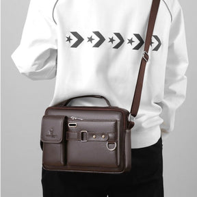 Bolsa Masculina de Couro Luxury