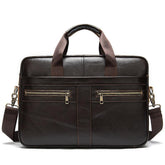 Bolsa Masculina de Couro Fashion