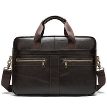 Bolsa Masculina de Couro Fashion
