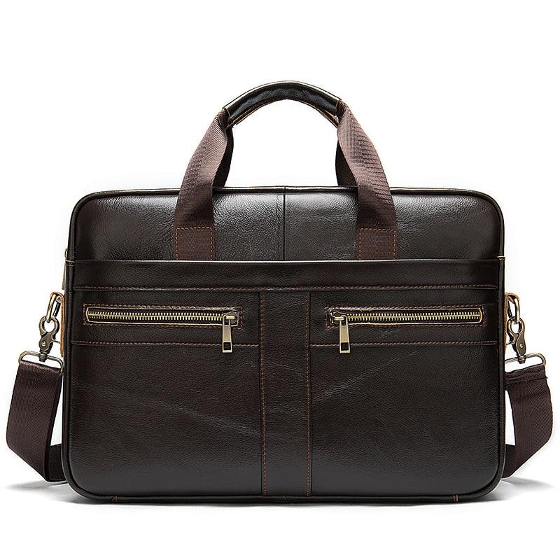 Bolsa Masculina de Couro Fashion