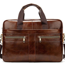 Bolsa Masculina de Couro Fashion