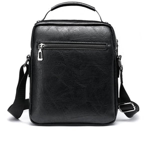 Bolsa de Couro Pequena Masculina Impermeável