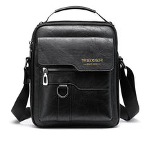 Bolsa de Couro Pequena Masculina Impermeável