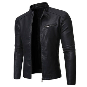 Jaqueta de Couro Masculino Epsilon