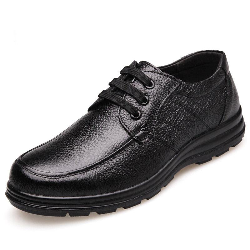 Sapato de Couro Slim Masculino