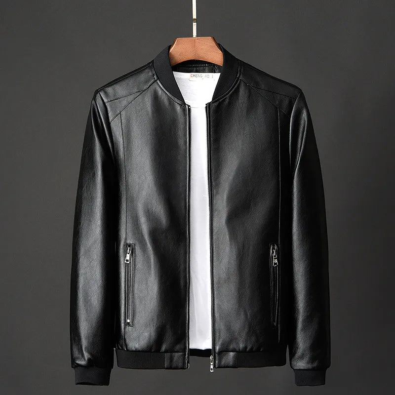 Jaqueta Masculina de Couro Sampaio® S1103