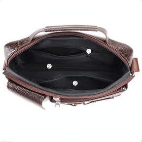 Bolsa Masculina de Couro Luxury