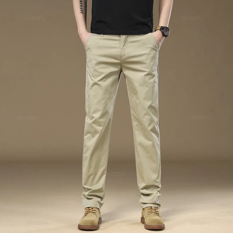 Calça Chino Masculina Rouffman FF55