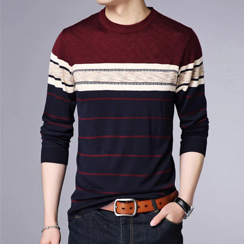 Suéter Masculino Listrado Sampaio® S1311