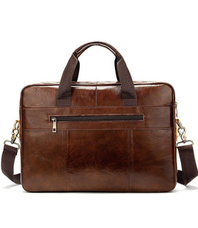 Bolsa Masculina de Couro Fashion