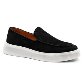 Mocassim Loafer em Couro Camurça – Sofisticação e Conforto para Todas as Ocasiões