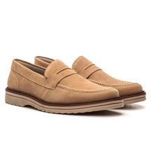Loafer mocassim Oxford Em Couro Camurça Legitimo