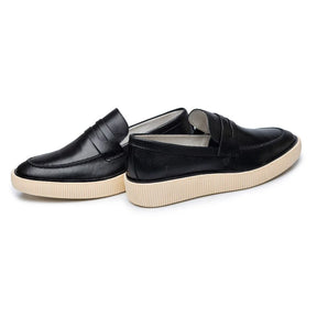 Sapato Social Masculino Mocassim Couro Legítimo Casual