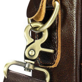 Bolsa Masculina de Couro Fashion