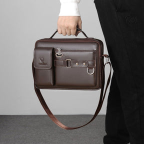 Bolsa Masculina de Couro Luxury