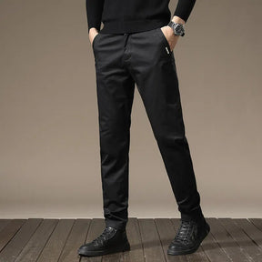Calça Chino Masculina em Sarja Rouffman FF24