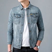 Jaqueta Jeans Masculina Bellvian - BL146