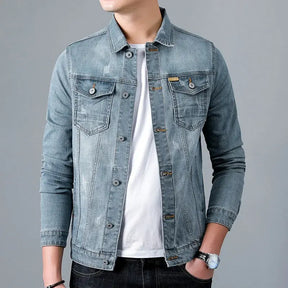 Jaqueta Jeans Masculina Bellvian - BL146