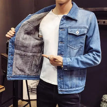 Jaqueta Jeans Masculina Casual Bellvian - BL207